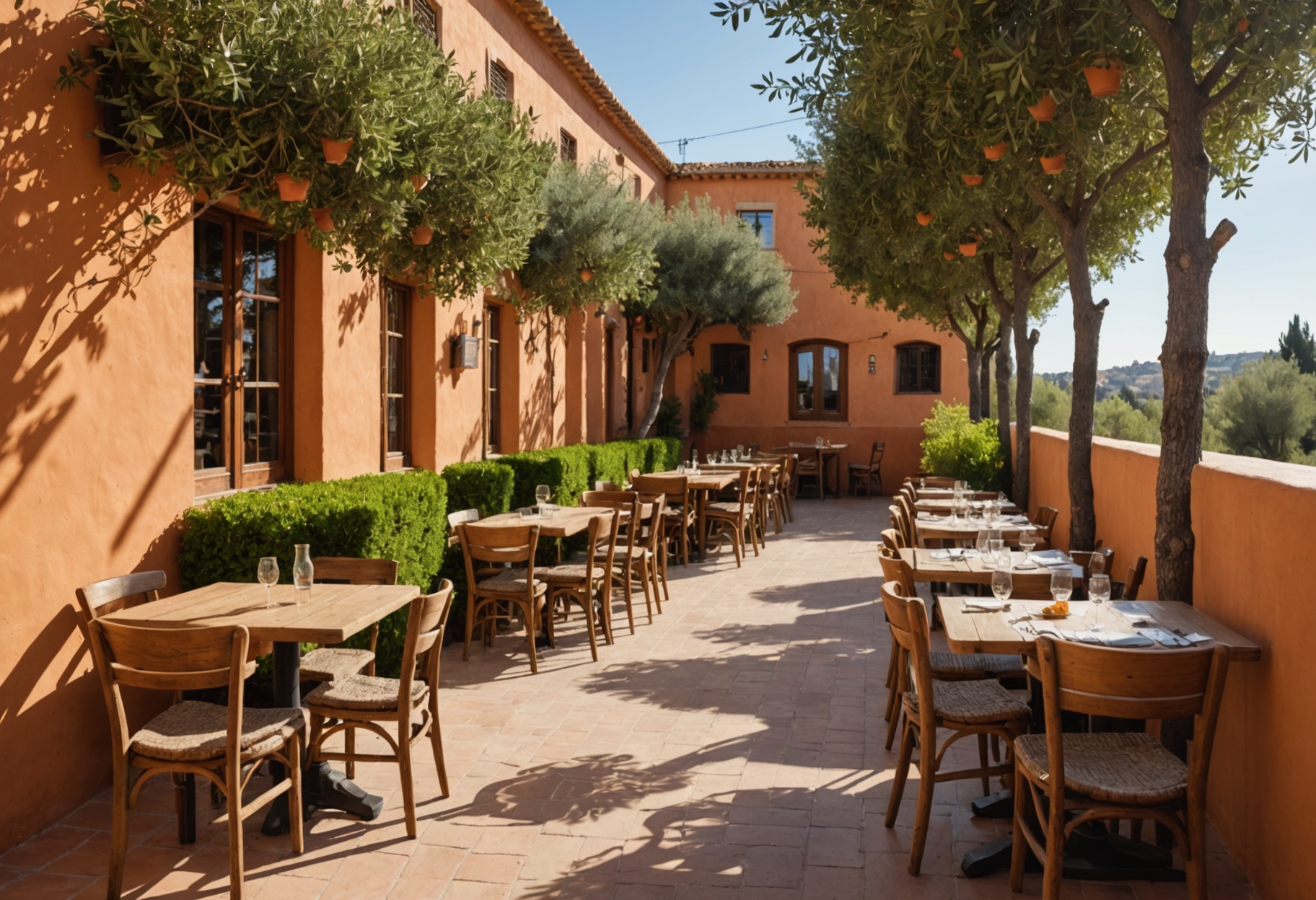 Restaurante Gastropimientas — terraza en Club Monteclaro